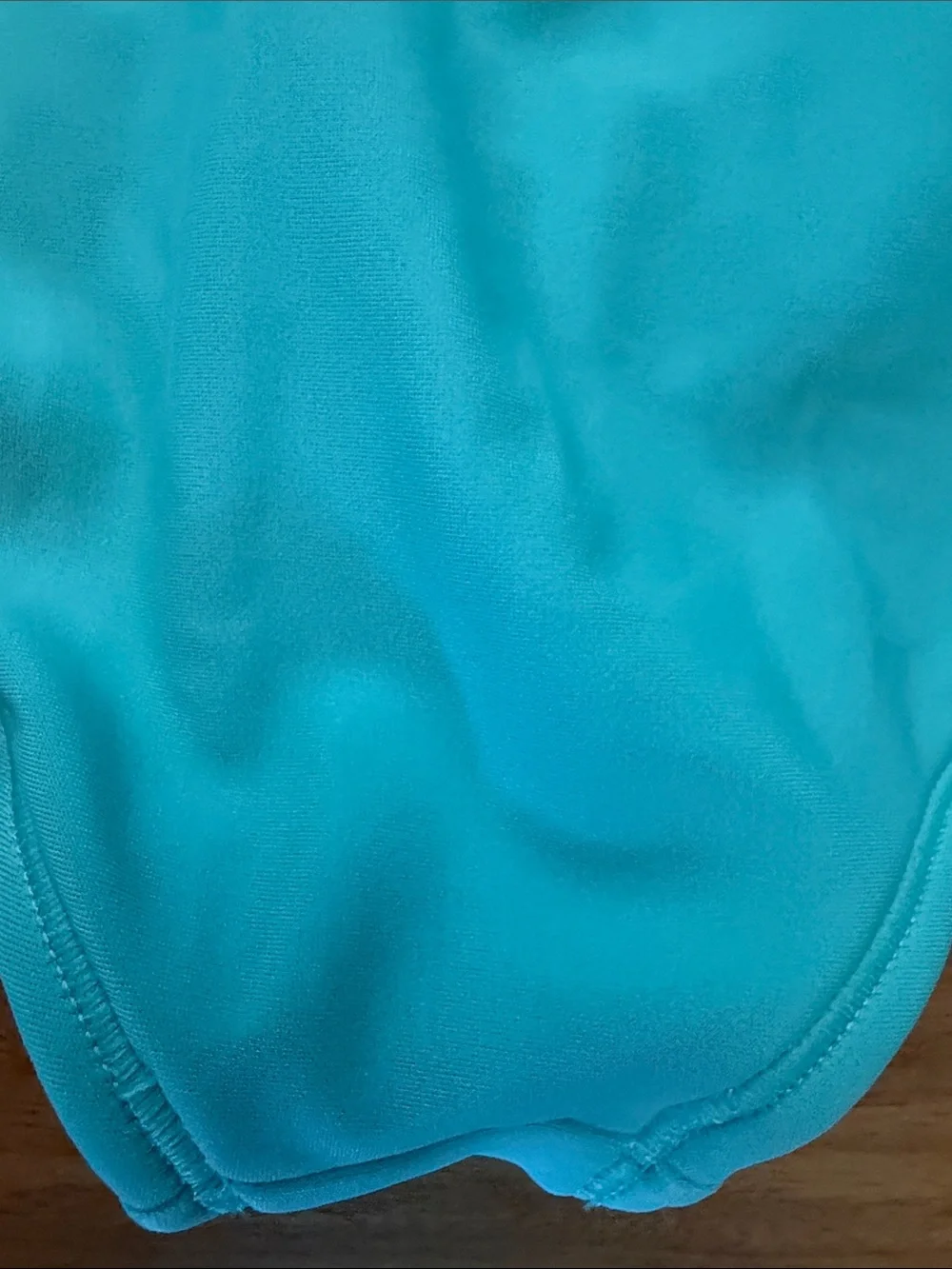 NWOT Athleta Girl Floral Aqua and Orange Long-Sleeve One-Piece Rash Guard